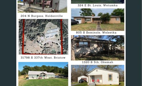 Jack Sherry real Estate & Investments 101 N Hinckley St, Holdenville Oklahoma 74848