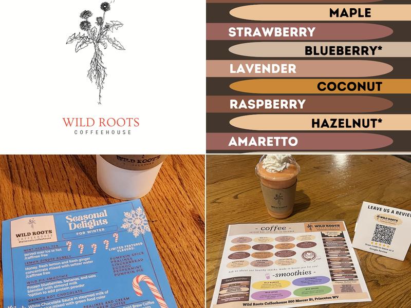 wild roots coffeehouse Menu