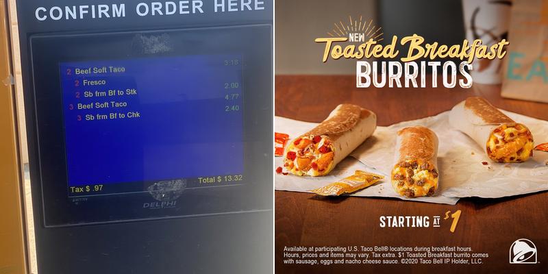 Taco Bell Menu