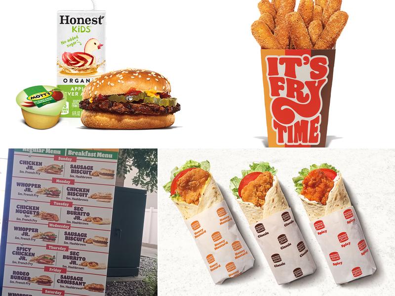 Burger King Menu