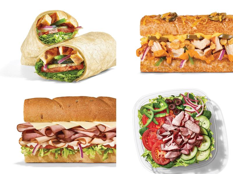 Subway Menu