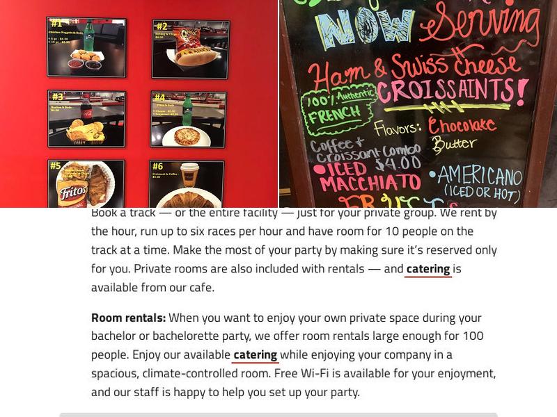 Exquisite Cafe LLC Menu