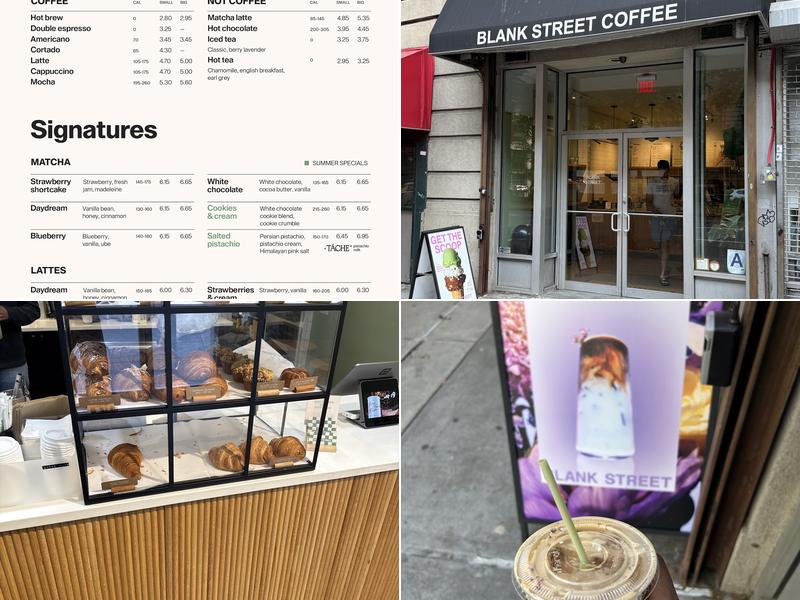 Blank Street Coffee Menu