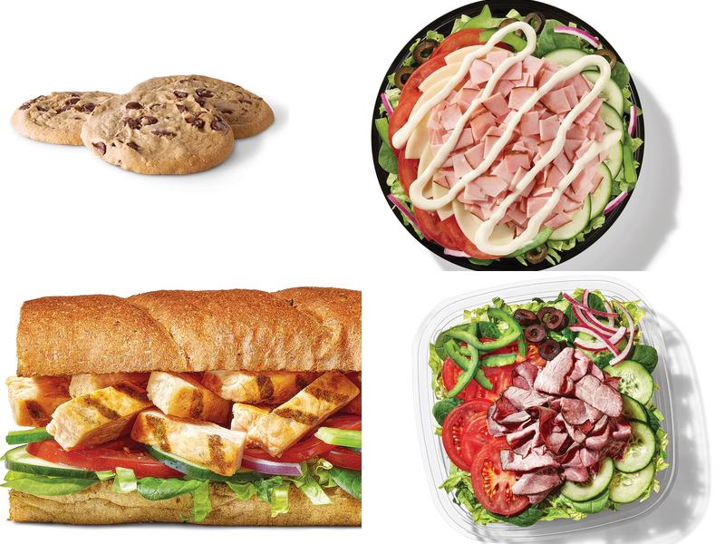 Subway Menu