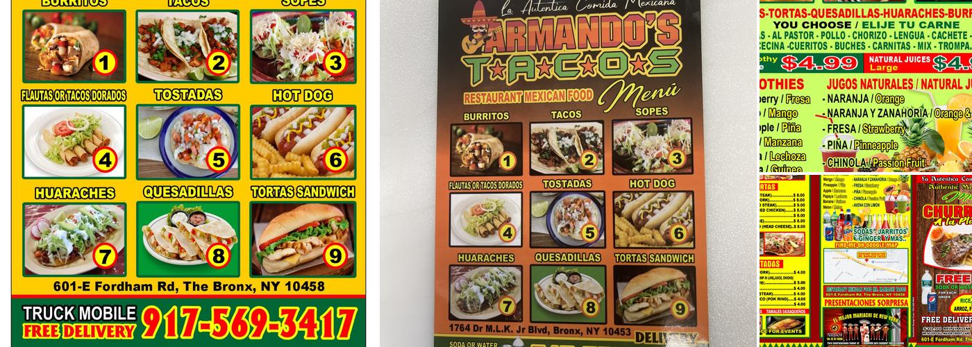 Five star BirriaTacos Menu