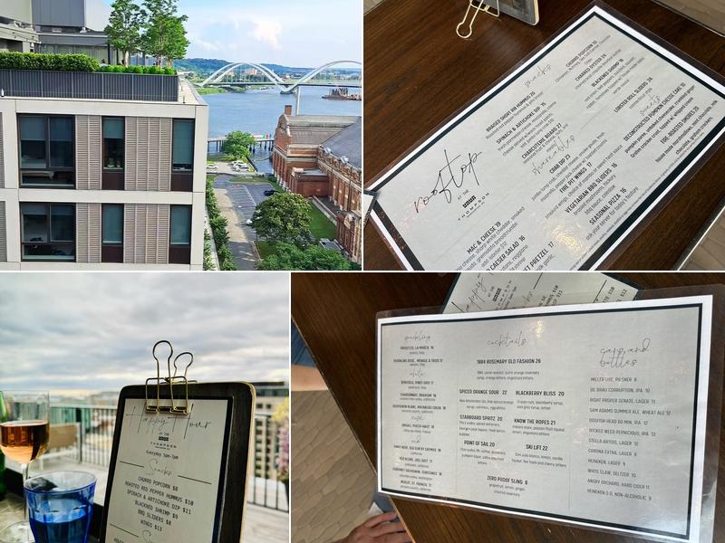 Rooftop at the Thompson Menu