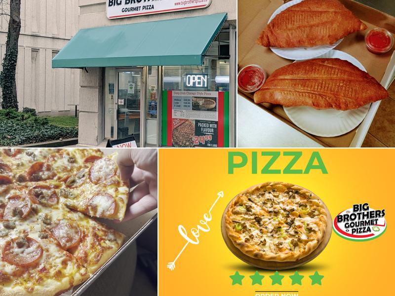 Big brothers gourmet pizza