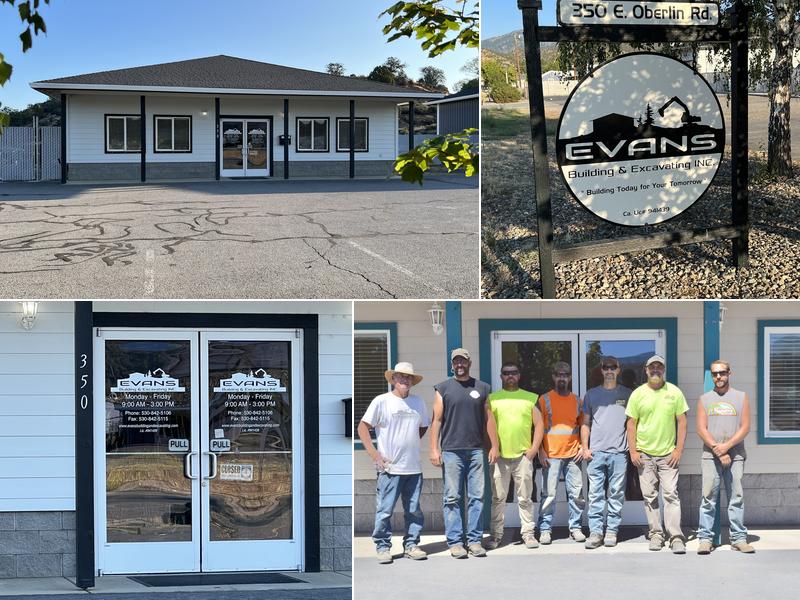 EVANS BUILDING & EXCAVATING, INC