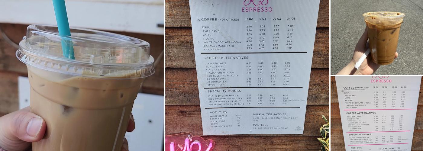 KB Espresso Menu