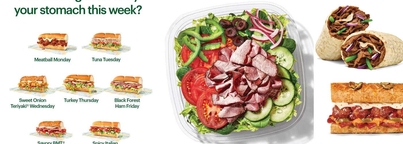 Subway Menu