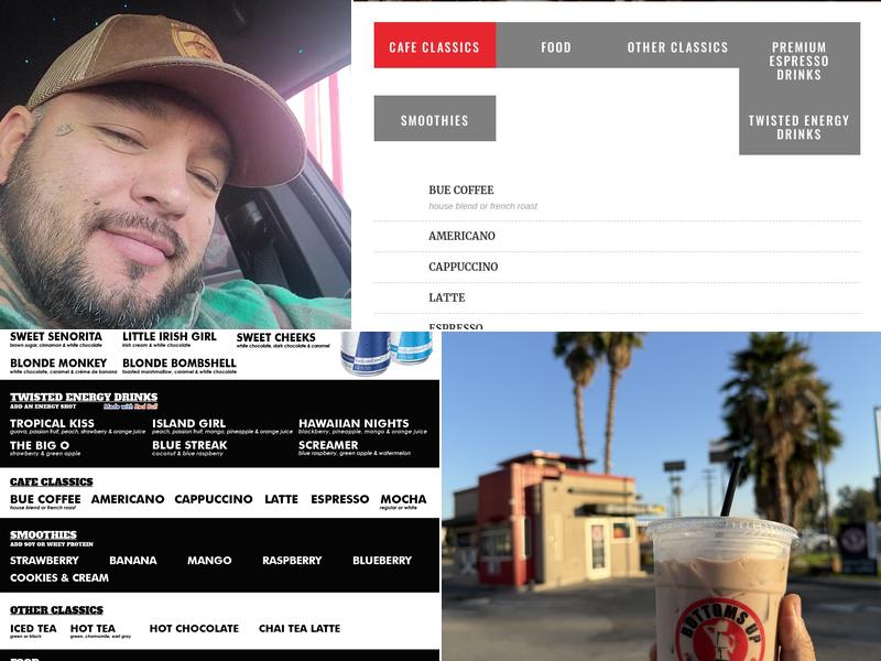 Bottoms Up Espresso Menu