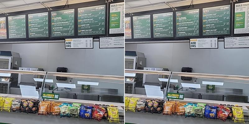 Subway Menu