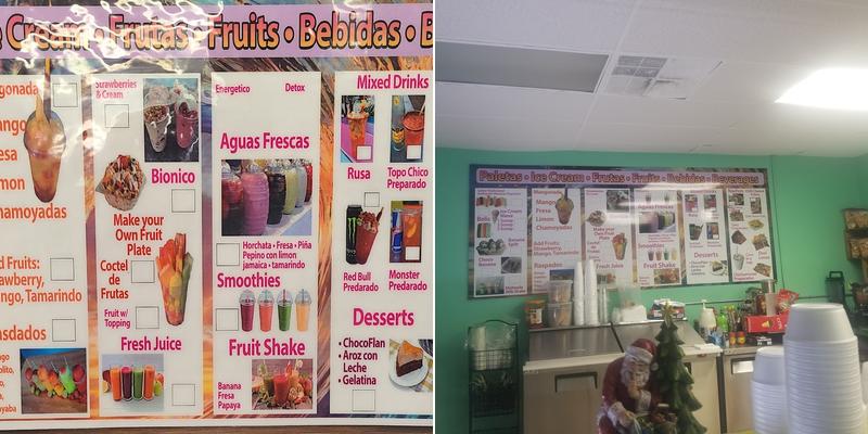 La Costa Ice Cream Shop Menu