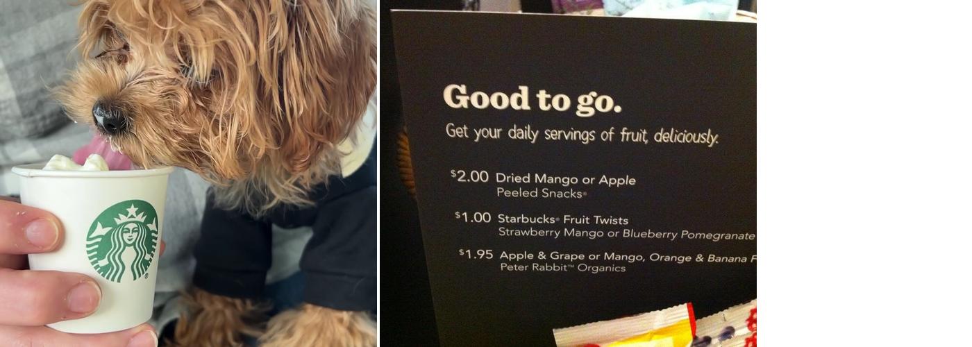Starbucks Menu