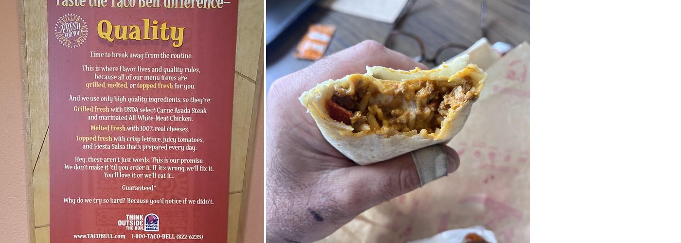 Taco Bell Menu