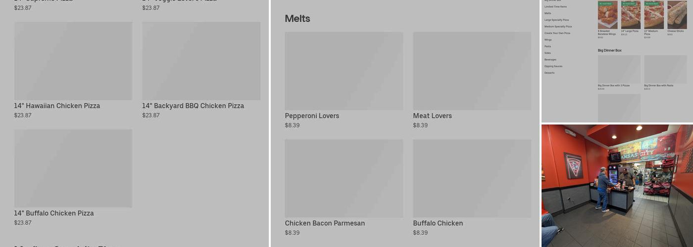 Pizza Hut Menu