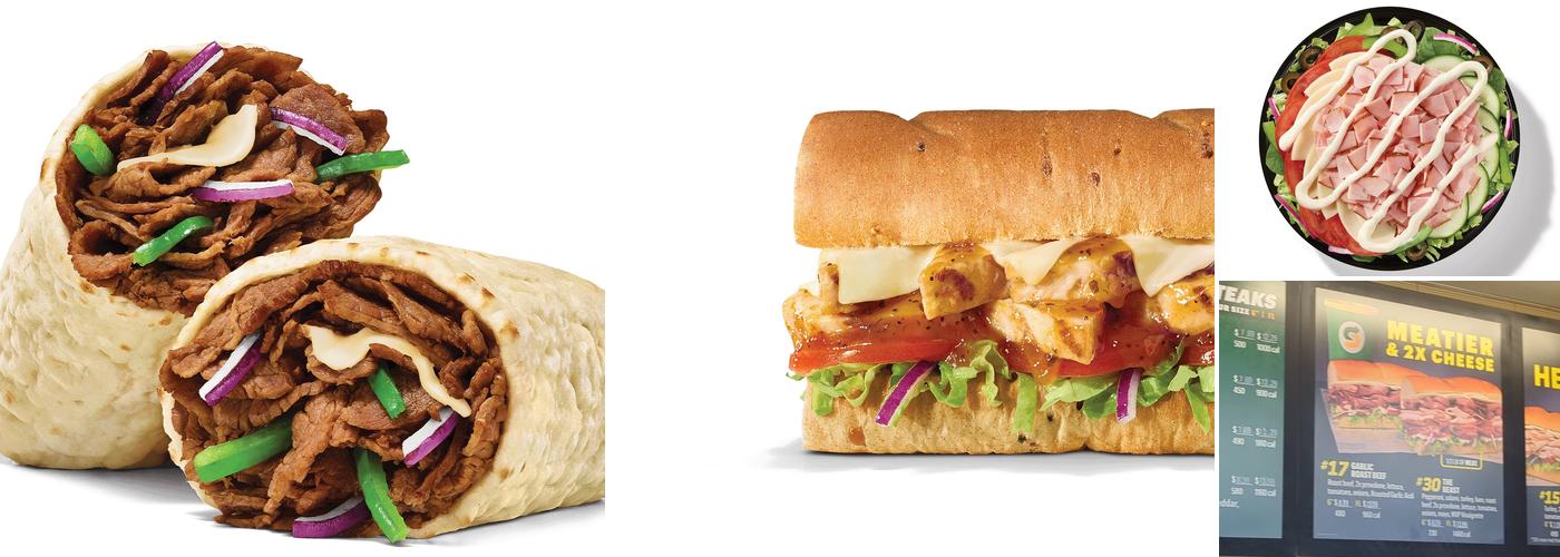 Subway Menu