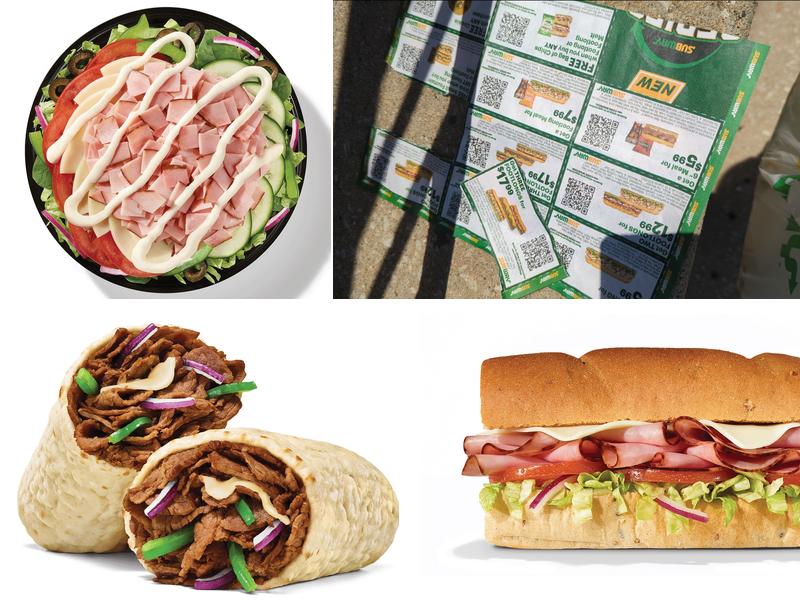 Subway Menu