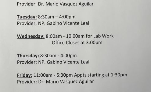 Falfurrias Family Clinic 1204 S St Marys St, Falfurrias Texas 78355