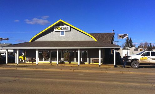 OK Tire 10808 100 Ave, Fort St John British Columbia V1J 1Z6