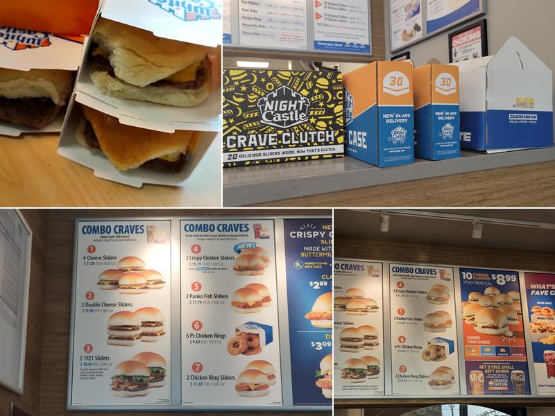 White Castle Menu
