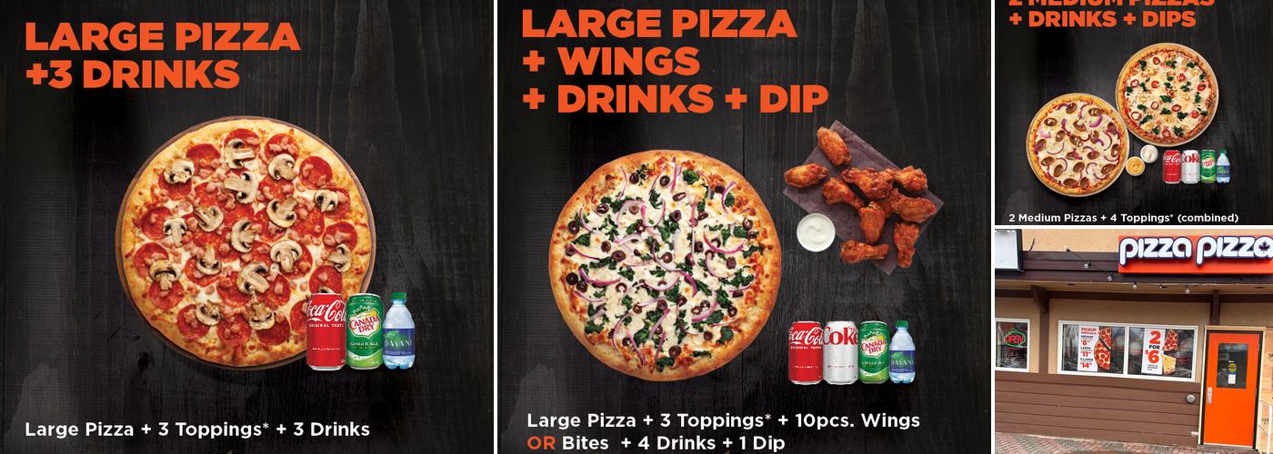 Pizza Pizza Menu