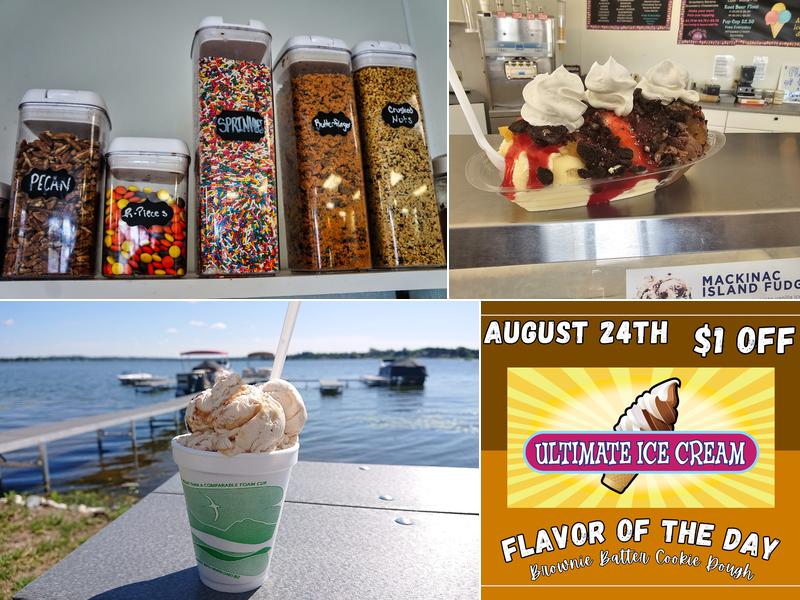 Ultimate Ice Cream 2420 Sunnyside Dr, Cadillac