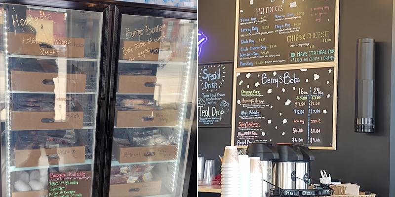 Benny's Froyo and Mo Menu