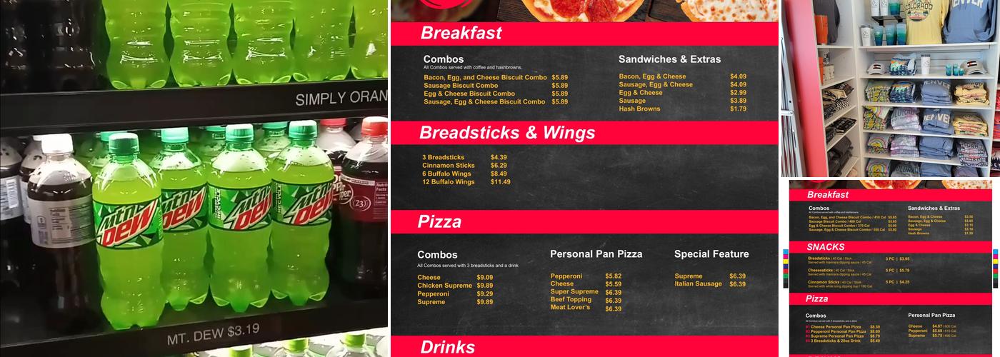 Grab & Go Marketplace Menu