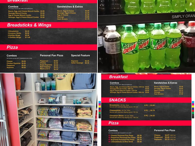 Grab & Go Marketplace Menu