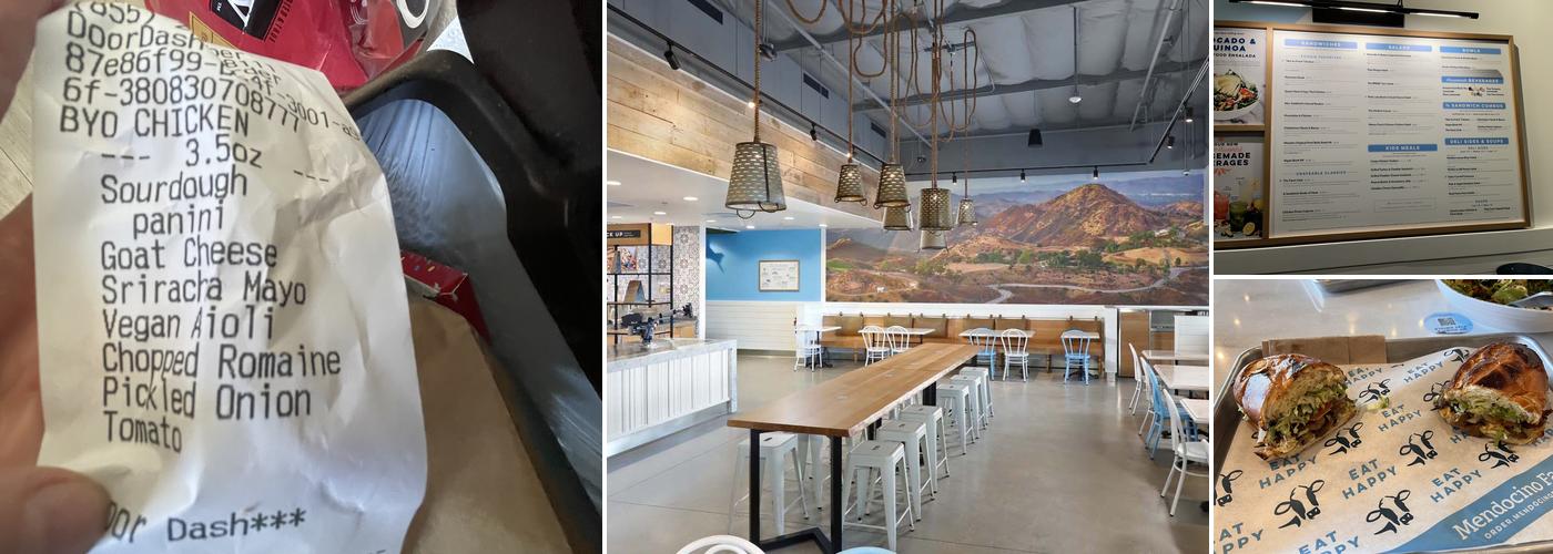 Mendocino Farms Menu