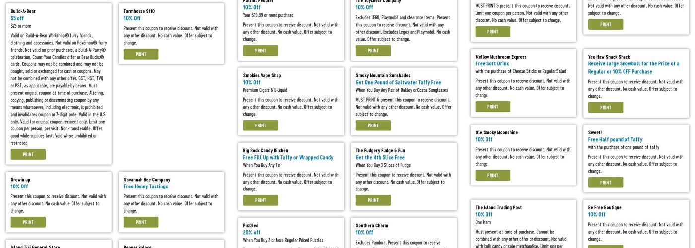 Bill's Lemonade Menu