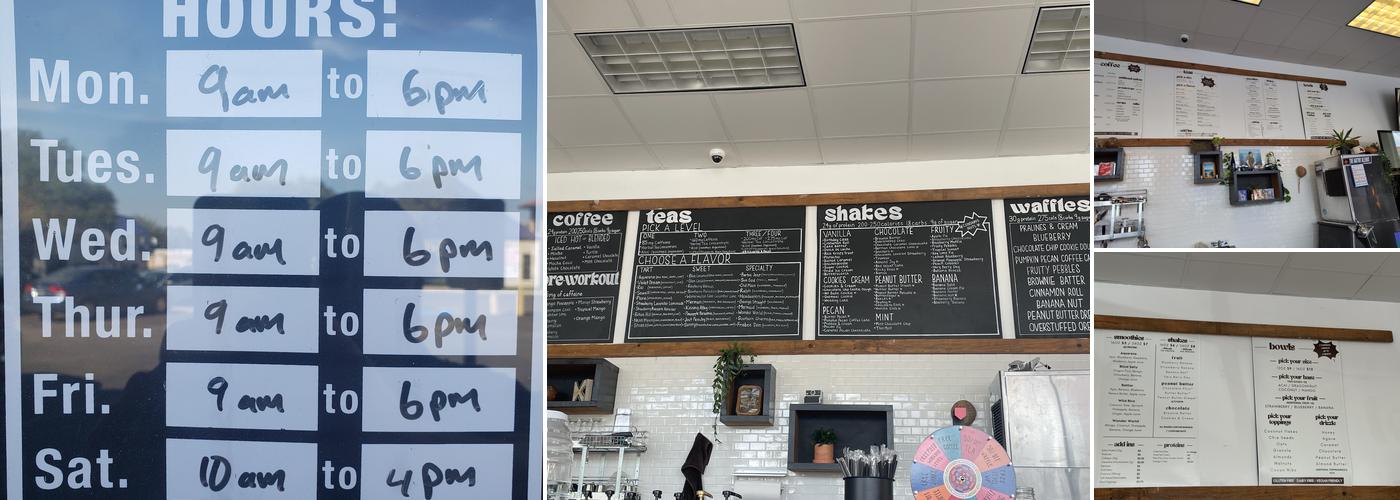 The Native Blends Menu