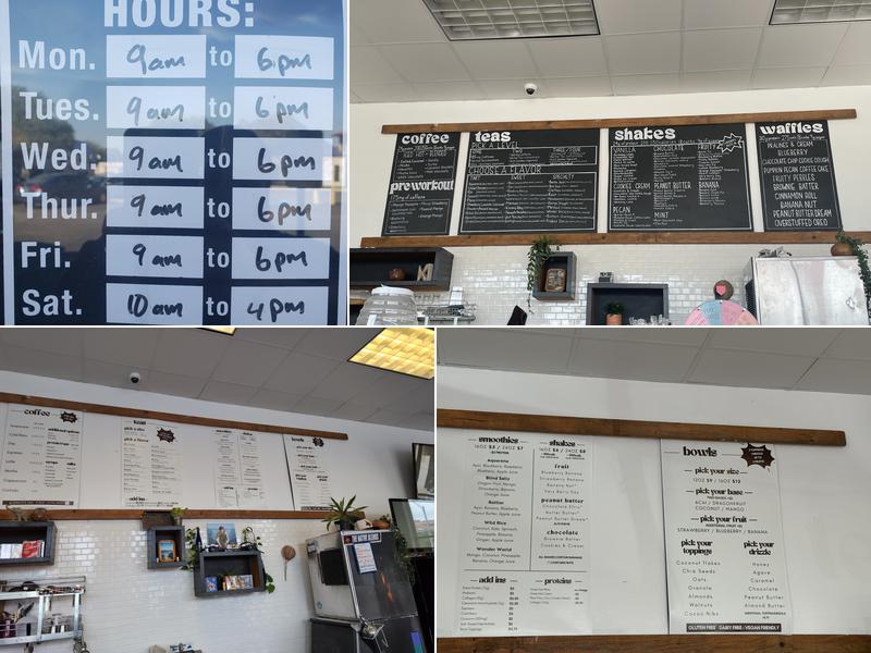 The Native Blends Menu