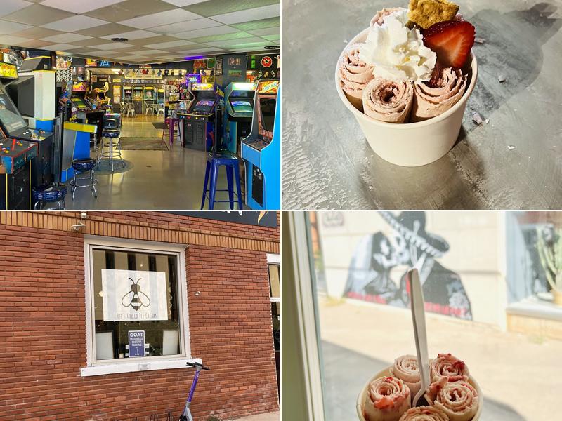 Bee's Rolled Ice Cream 701 Indiana Ave, Wichita Falls