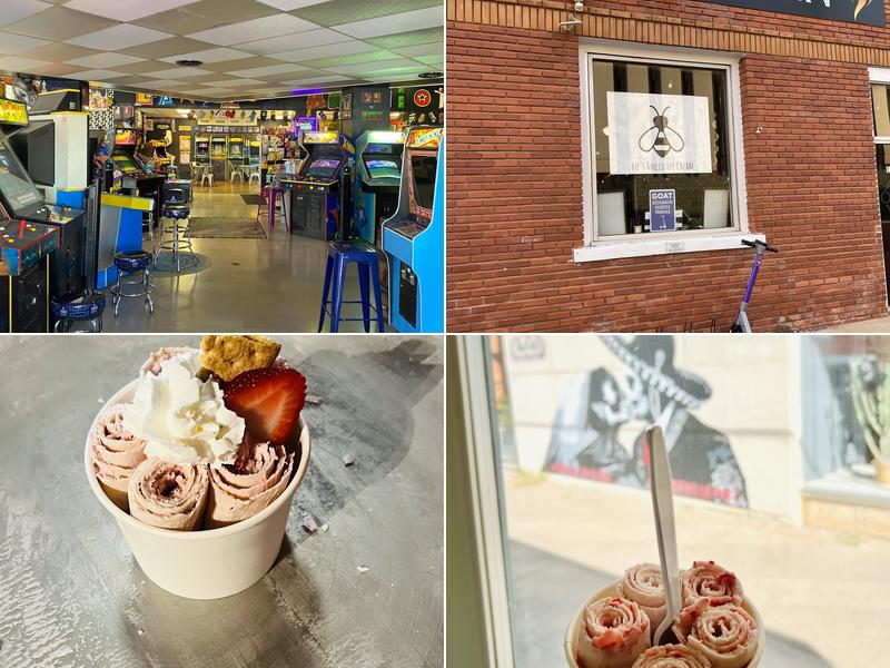 Bee's Rolled Ice Cream