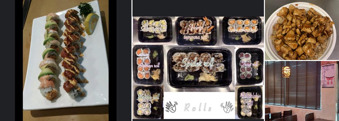 sakura sushi & hibachi Menu