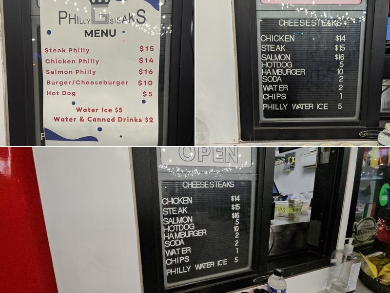 Philly G Steaks - SkyView Atlanta Menu