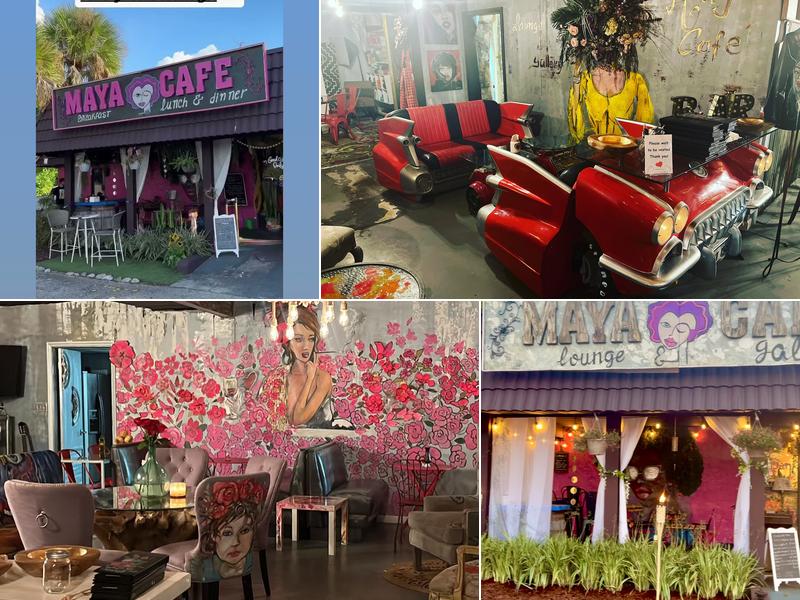 MAYA CAFE Lounge & Gallery 1980 Howell Branch Rd, Winter Park