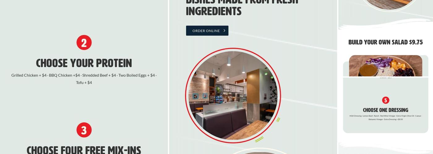 Hungry Guys Kitchen Menu