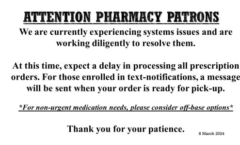 Hill Air Force Base Main Pharmacy Hill Afb