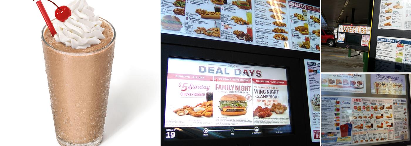 Sonic Drive-In Menu