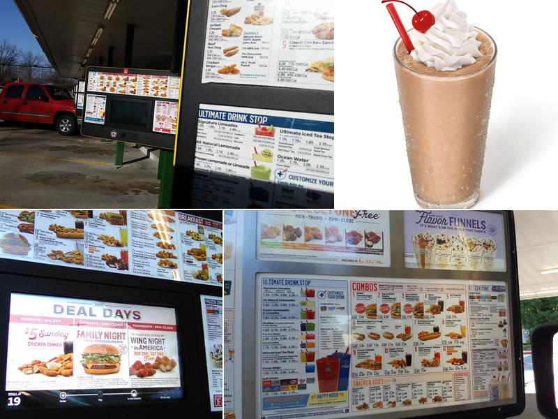 Sonic Drive-In Menu