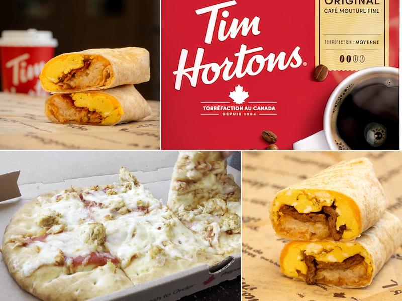 Tim Hortons Menu