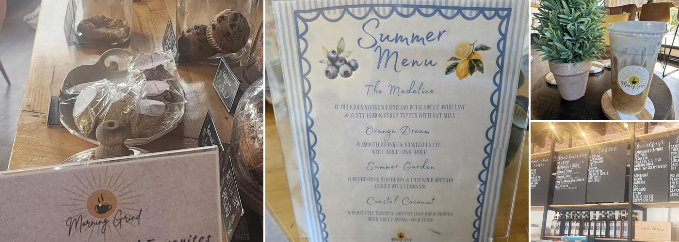 Morning Grind Menu