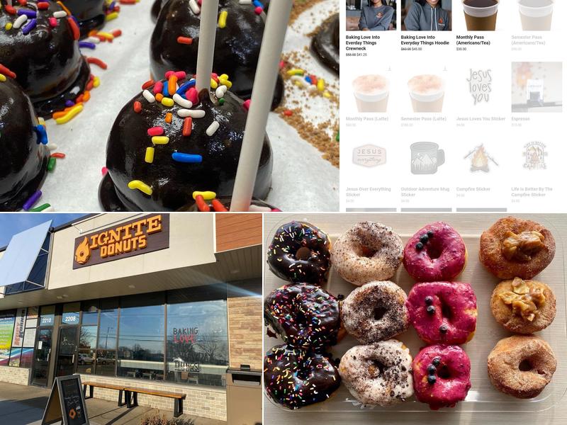 Ignite Donuts Menu