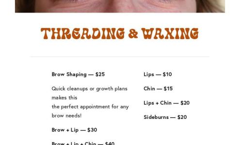 The Eyebrow Goddess 260 E 1st St, Chico California 95928