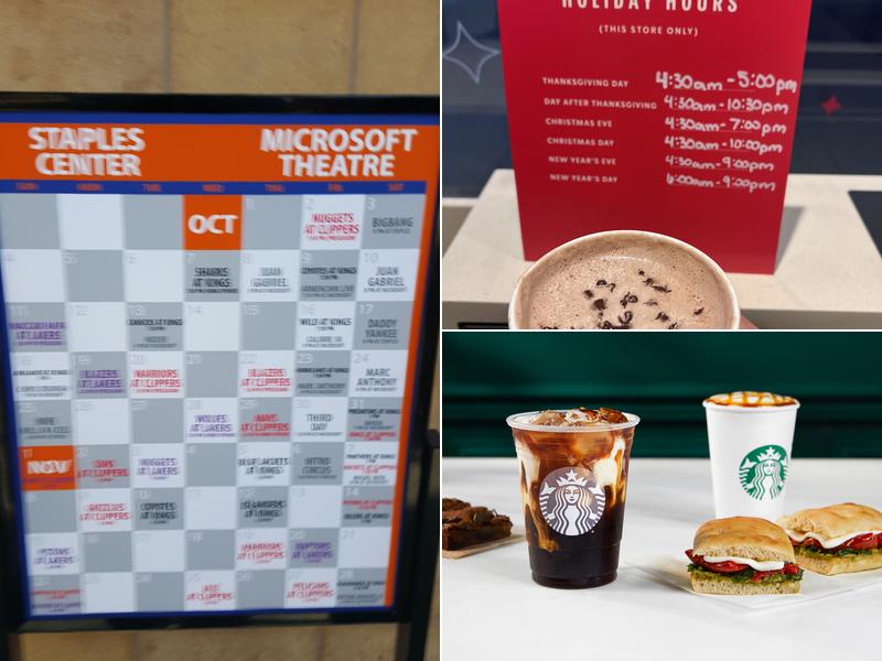 Starbucks Menu