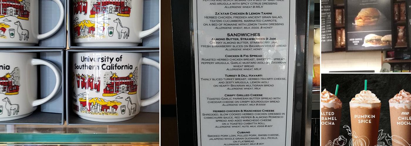Starbucks Menu