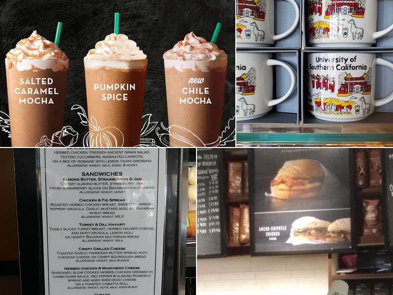Starbucks Menu